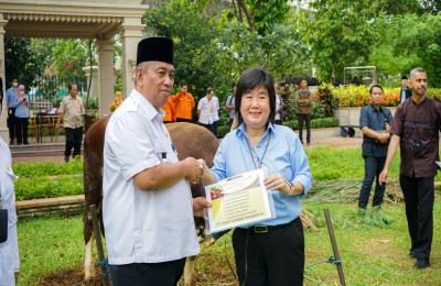 Bank Sahabat Sampoerna Berbagi di Hari Raya IdulAdha