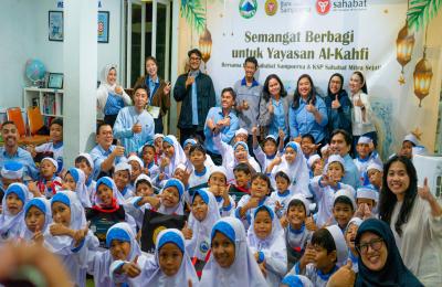 Semangat Berbagi untuk Yayasan Al-Kahfi